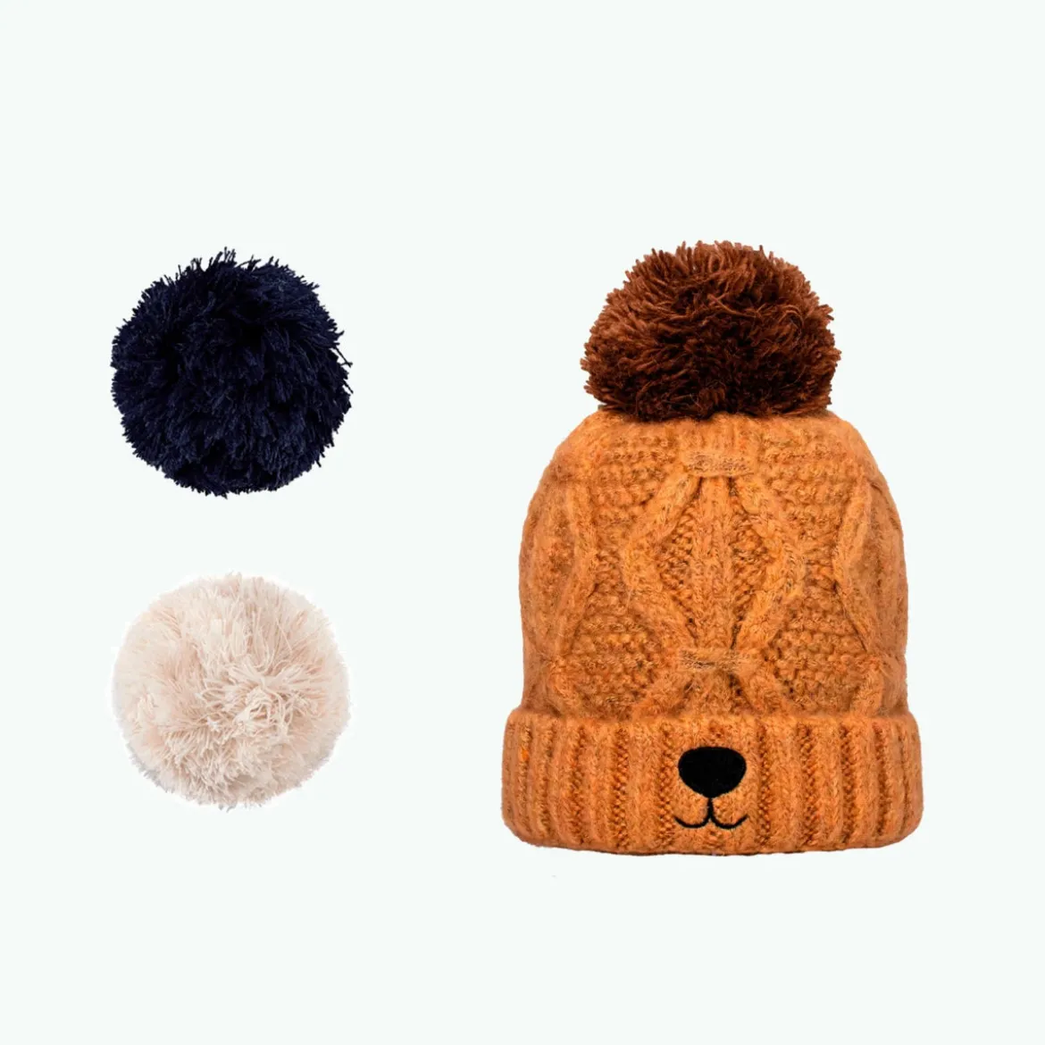 Beanie Citronnade Brown