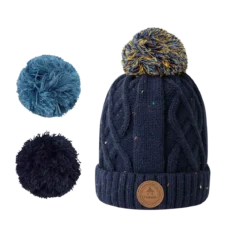Beanie Jus de Pomme Navy Polar
