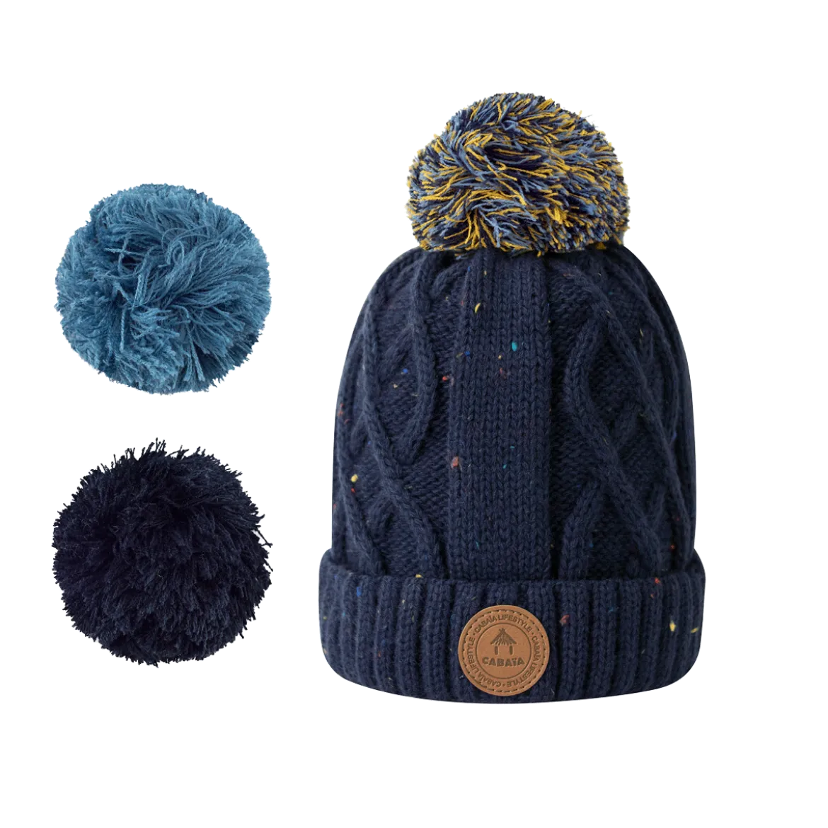 Beanie Jus de Pomme Navy Polar