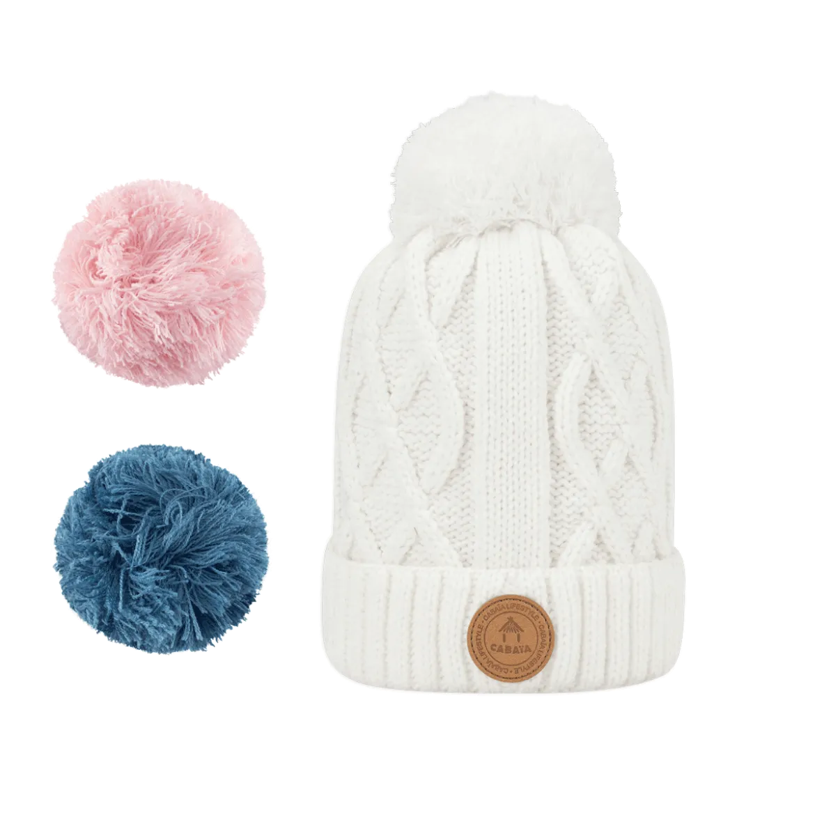 Beanie Jus de Pomme White Polar