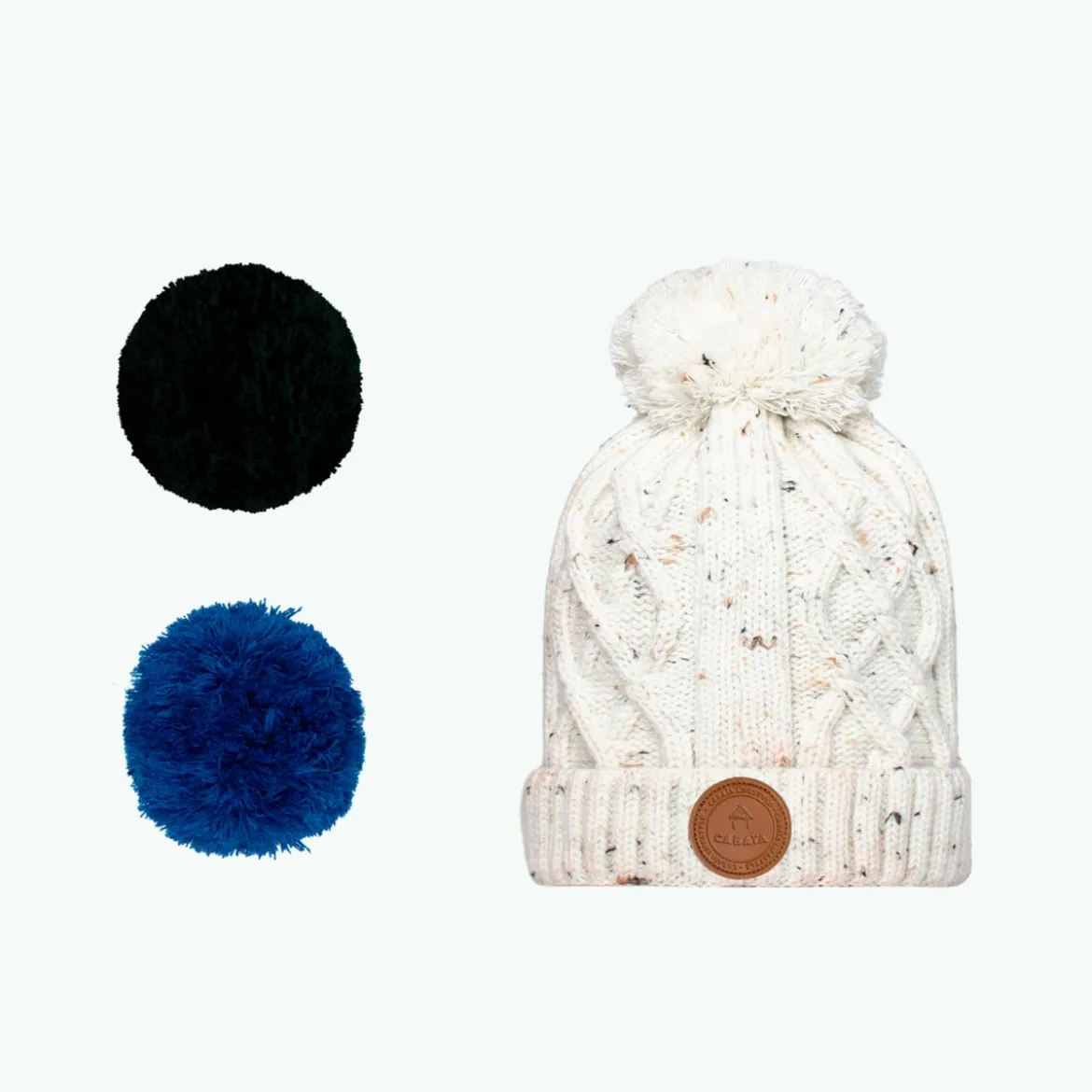 Beanie Jus de pomme White Polar