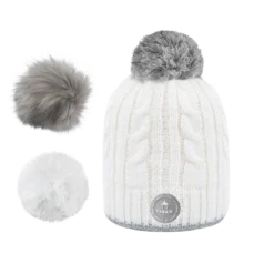 Beanie Milky White