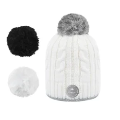 Beanie Milky White