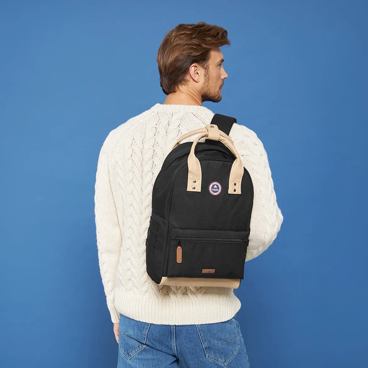 Old school black - Medium - Backpack