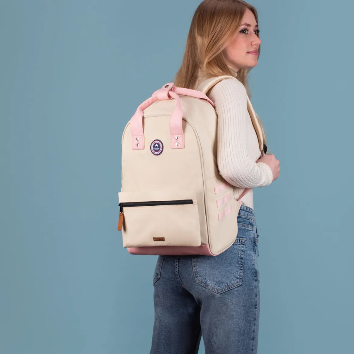 Old school cream - Medium - Backpack