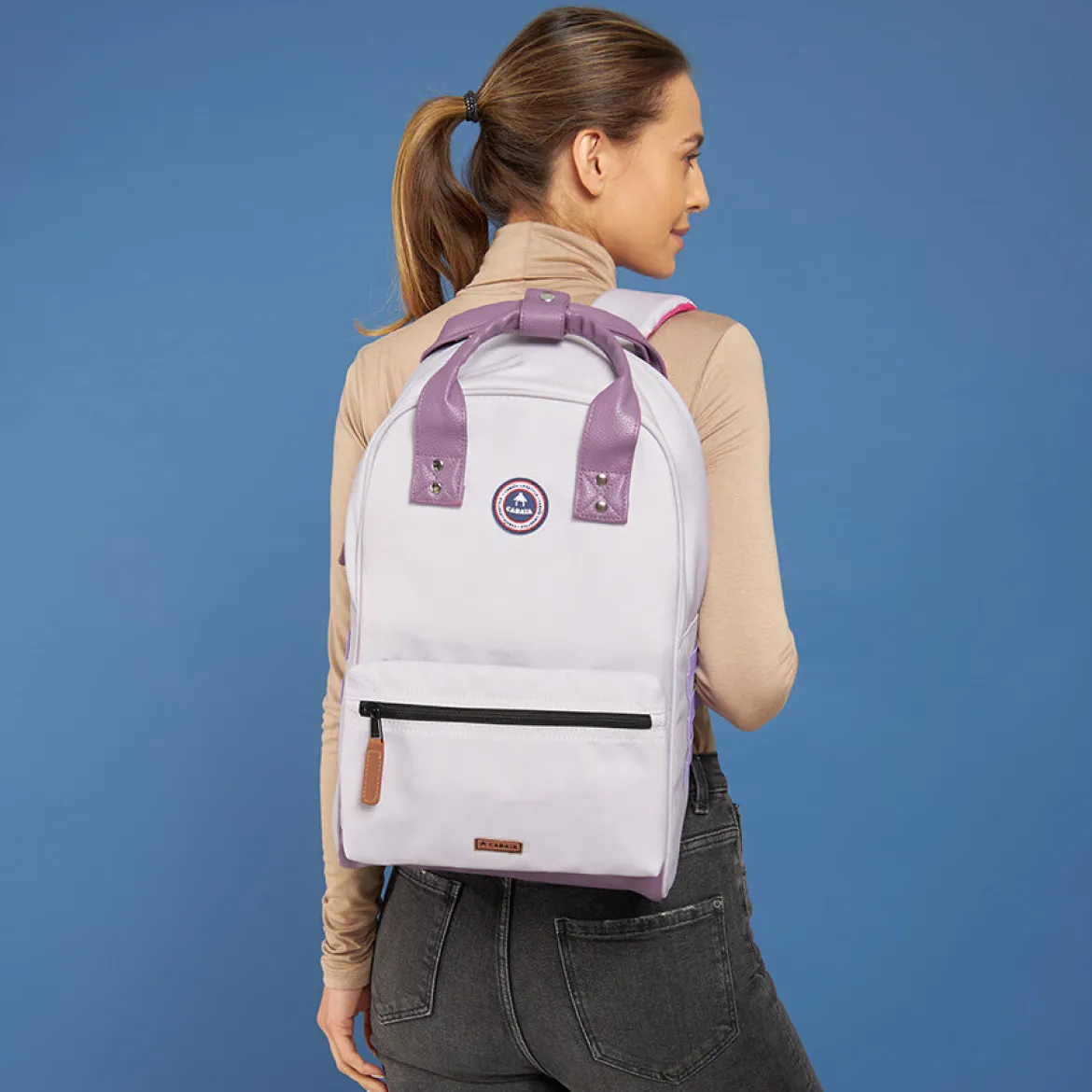 Old school purple - Medium - Backpack