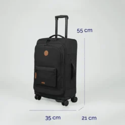 Weichschalenkoffer mit 4 Rollen S Getaria